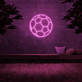 Fußball LED-Neonschild für Wohnzimmer und Sportbar