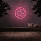 Fußball LED-Neonschild für Wohnzimmer und Sportbar