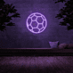 Fußball LED-Neonschild für Wohnzimmer und Sportbar