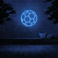 Fußball LED-Neonschild für Wohnzimmer und Sportbar