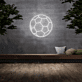 Fußball LED-Neonschild für Wohnzimmer und Sportbar