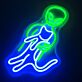 Brighten Up Your Space and Celebrate in Style: Aliens And Cats Neon Sign for Home Decor, Office Fun, and Unique Bar Ambiance.