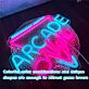 Arcade Night LED-Neonschild für Gamingzimmer und Spielhalle