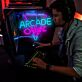Arcade Night LED-Neonschild für Gamingzimmer und Spielhalle