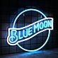 BLUE MOON LED-Neonschild für Bar und Restaurant