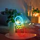 Chill Kapsel LED-Neonschild für Lounge und Wohnzimmer