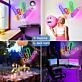 Good Vibes mit Handgeste als LED-Neonschild