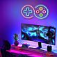 Spielcontroller Symbol LED-Neonschild für Gamingzimmer Wohnzimmer