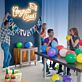 Congrats Grad! LED-Neonschild für Abschlussfeier Schule