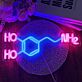 HO HO NH2 LED-Neonschild Wohnzimmer Büro
