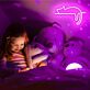 schlafende Katze LED-Neonschild für Kinderzimmer und Schlafbereich