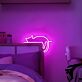 schlafende Katze LED-Neonschild für Kinderzimmer und Schlafbereich
