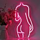 Abstrakte Frauenkörper Silhouette LED-Neonschild Wohnzimmer Schlafzimmer