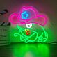 Light Up Your Space with a Touch of Whimsy: Frog In A Cowboy Hat Neon Sign for Bars, Home Decor, and Unique Celebrations