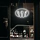 Besteck Symbol mit Gabel Löffel Messer LED-Neonschild für Restaurant Küche