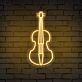 Bring a symphonic ambiance to your living space, music studio, or next event with the Cello Music Neon Sign.