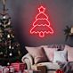 Weihnachtsbaum LED-Neonschild für Wohnzimmer und Weihnachten