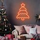 Weihnachtsbaum LED-Neonschild für Wohnzimmer und Weihnachten