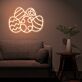 Brighten Your Easter Celebrations and Decor: Colorful Eggs Easter Neon Sign for Home, Storefront, and Spring Events