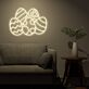 Brighten Your Easter Celebrations and Decor: Colorful Eggs Easter Neon Sign for Home, Storefront, and Spring Events