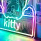 Hundekopf LED Neonschild für Wohnzimmer und Cafe
