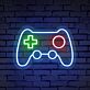 Spielcontroller LED-Neonschild Gaming Zimmer