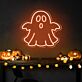 Geist LED-Neonschild für Halloween Party