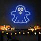 Geist LED-Neonschild für Halloween Party