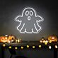 Geist LED-Neonschild für Halloween Party