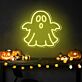 Geist LED-Neonschild für Halloween Party