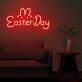 Easter Day LED-Neonschild Wohnzimmer Feier