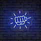 Faust LED-Neonschild für Bar und Gaming