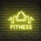 FITNESS LED-Neonschild für Fitnessstudio und Home Gym