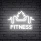 FITNESS LED-Neonschild für Fitnessstudio und Home Gym