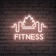 FITNESS LED-Neonschild für Fitnessstudio und Home Gym