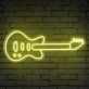 E-Gitarre LED-Neonschild für Schlafzimmer Musikraum