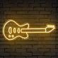 E-Gitarre LED-Neonschild für Schlafzimmer Musikraum