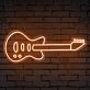 E-Gitarre LED-Neonschild für Schlafzimmer Musikraum