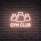 GYM CLUB LED-Neonschild für Fitnessstudio Sportclub