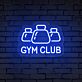 GYM CLUB LED-Neonschild für Fitnessstudio Sportclub