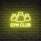 GYM CLUB LED-Neonschild für Fitnessstudio Sportclub