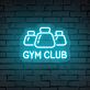 GYM CLUB LED-Neonschild für Fitnessstudio Sportclub