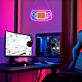 Handheld Spielkonsole LED-Neonschild Gaming Zimmer
