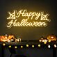 Happy Halloween LED-Neonschild für Party Wohnzimmer