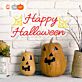Happy Halloween LED-Neonschild für Party Wohnzimmer
