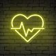 Brighten Up Your Romantic Evenings and Weddings with Heart Wave Neon Sign.