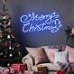 Merry Christmas LED-Neonschild Wohnzimmer Weihnachtsdeko