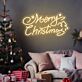 Merry Christmas LED-Neonschild Wohnzimmer Weihnachtsdeko