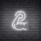 Enhance Your Gym, Bar, or Fitness Event with the Bold Muscle Arm Gym Neon Sign.