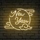 New Year LED-Neonschild Wohnzimmer Party